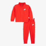 Nike Solid Red Shirt & Jog Pants (Set Of 2) (winter)