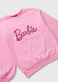 Barbie sequined pink sweatshirt (flecce lined) (winter)