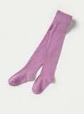 Juniors Pink & Purple Knitted Long Dress & Leggings (Set Of 2) (winter)