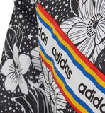 Adidas Black All Over Floral Printed Zipped Pullover (winter)