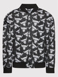Men's Chicago Bulls Distressed Logo Bomber Jacket (Winter)