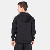 Puma Solid Black Cartoon Printed Fleece Lined Hoodie (Winter)