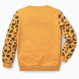 Puma Yellow Leopard Printed Sweatshirt (Winter)
