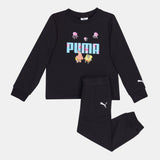 Puma Black SpongeBob Theme Shirt & Jog Set (Set Of 2) (winter)