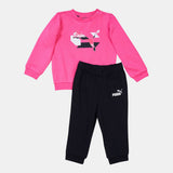 Puma Hot Pink Fleece Shirt & Jog Pants (Set Of 2) (winter)