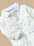 Giggles All Over Star Printed Collared Sleepsuit (winter)