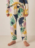 Juniors All Over Colorful Animal Printed Shirt & Pyjama Set (Set Of 2)