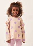 Juniors Sweet girl & Polka dots T-shirt (set of 2)