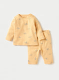 Juniors Aeroplane printed Shirt & Pyjama set (set of 2)