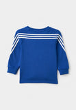 Adidas Solid Blue Shirt & Jog Pants (Set Of 2) (winter)
