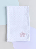 Juniors all over floral & polka dot blanket (set of 2)