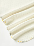 Juniors yellow Floral Embroidered Blanket