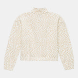 Vans All Over Beige Printed Fleece Lined Pullover (winter)