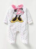 Minnie Mouse Embroidered Fleece Sleepsuit With Cap (winter)