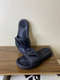 Adidas Solid Black Slides