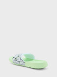 Under Armour Green Slides