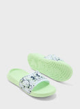 Under Armour Green Slides