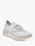 Kappa Grey Men's Textured Lace Up Shoes