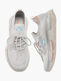 Kappa Grey Men's Textured Lace Up Shoes