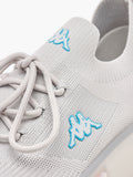 Kappa Grey Men's Textured Lace Up Shoes