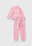 Matalan Pink Fleece Shirt & Pyjama Set (Set Of 2) (winter)