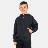 Nike Solid Black Hooded Pullover (Winter)