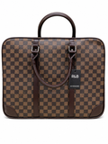 R&B brown pattern Laptop Bag