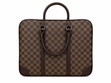 R&B brown pattern Laptop Bag