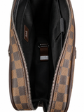R&B brown pattern Laptop Bag