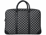 R&B black pattern laptop bag