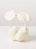 Juniors Plain Ear Muffs with Knotted Bow Detail