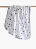 Juniors All-Over Boat Print Receiving Blanket