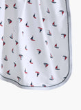 Juniors All-Over Boat Print Receiving Blanket