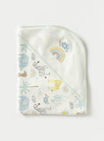 Juniors Safari Print Receiving Blanket