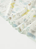 Juniors Safari Print Receiving Blanket