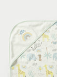 Juniors Safari Print Receiving Blanket