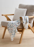 Juniors All-Over Unicorn Print Hooded Receiving Blanket