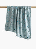 Juniors All-Over Penguin Print Receiving Blanket