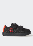 Marvel Black spiderman logo shoes
