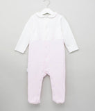 Giggles Pink (Thick Cotton) Fullsleeves Sleepsuit (Pocket Detail) (Winter)