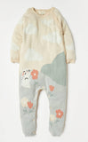 Juniors bunny floral knitted romper (Winter)