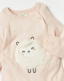 Juniors sheep woven openfeet sleepsuit (Winter)