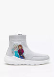 Frozen grey Glittery high shoes  (Box Packaging)