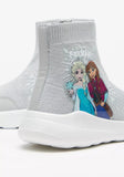 Frozen grey Glittery high shoes  (Box Packaging)