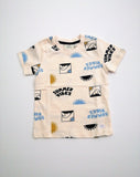 Juniors Halfsleeves DINO RIDE WAVE Tshirt (Set of 2)(Summer)