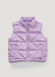 Matalan lilac girls sleeveless jacket (Winter) (New)