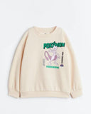 H&M Pokemon cream fleece lined sweatshirt (Winter)