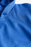 H&M blue fleece lined hooded pullover (Winter)