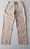 Giggles boys beige pants with button closure & drawstring