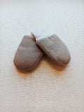 Giggles Brown Textured Mittens